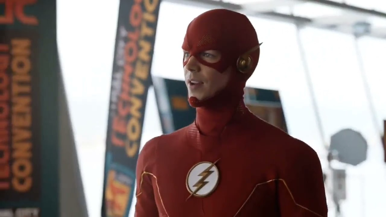 The Flash shitty dialogue Blank Meme Template