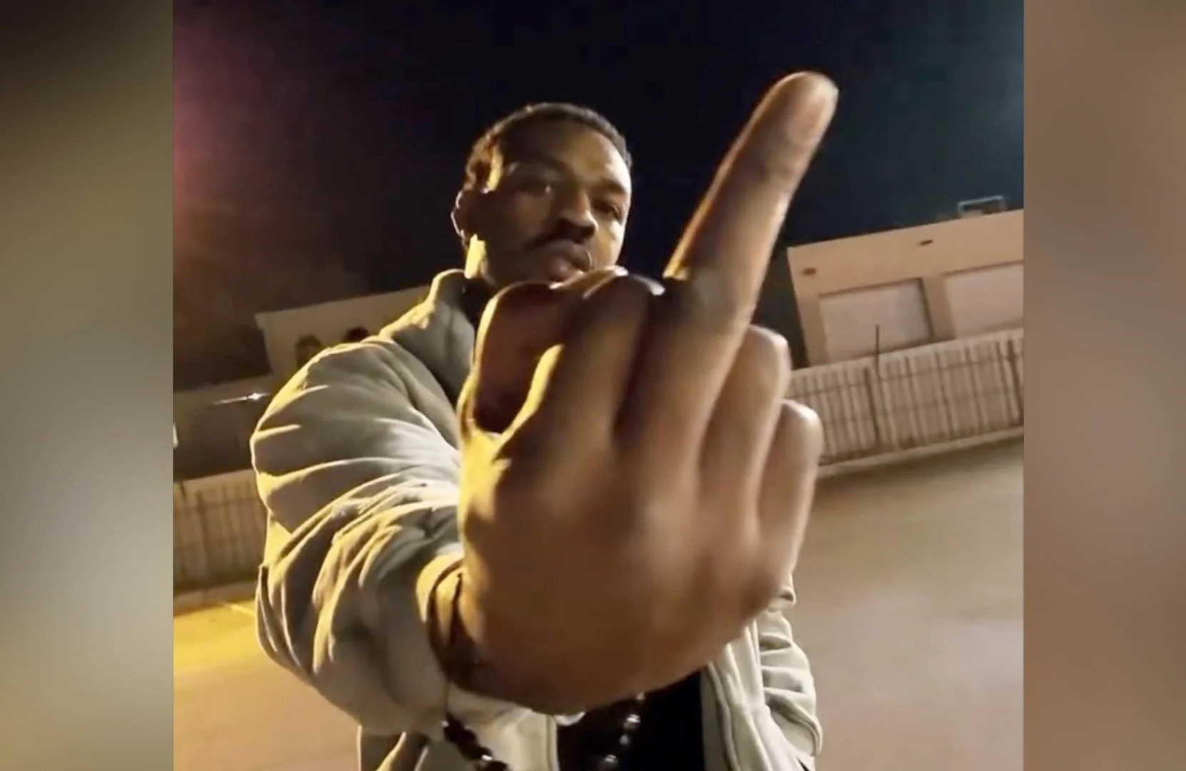 UFC star Jon Jones road-rage encounter Blank Meme Template