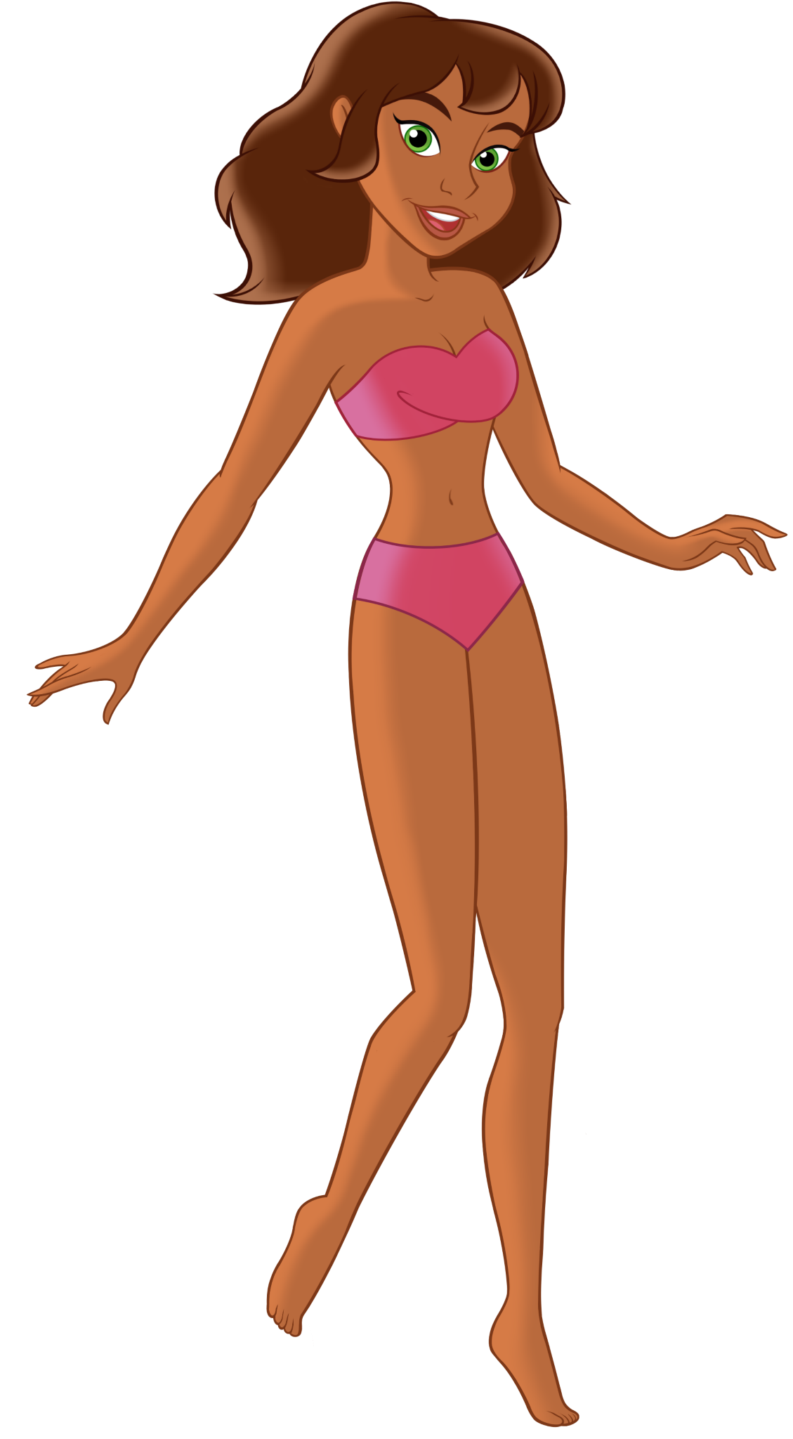 Gabriella Human (Render) Blank Meme Template