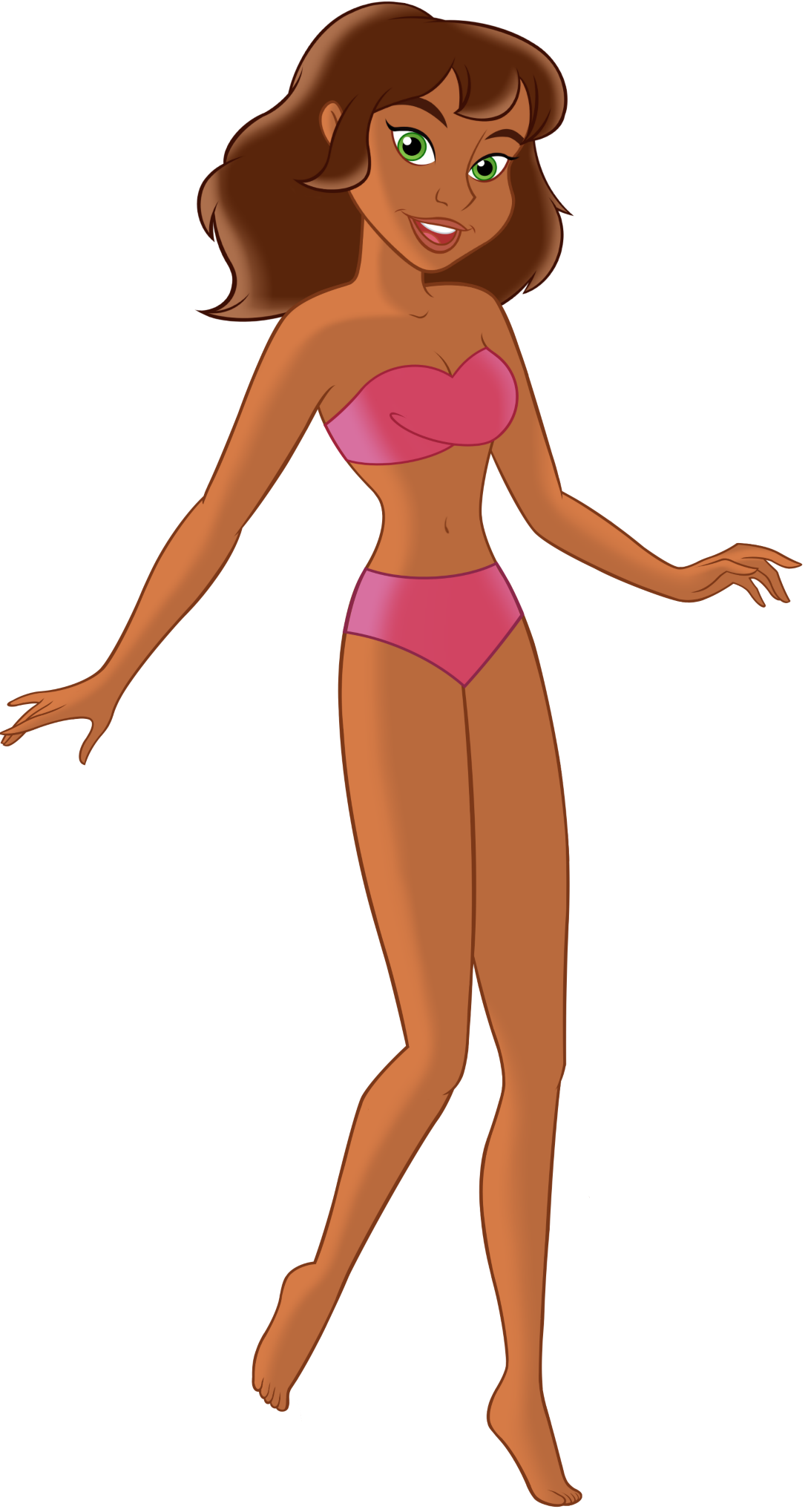 Gabriella Human (Render) Blank Meme Template