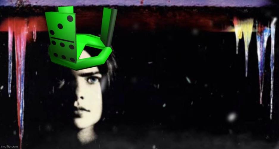 Doom by fate developer when they saw a female dying from their own game: | image tagged in disturbing,uncanny,titan stare | made w/ Imgflip meme maker