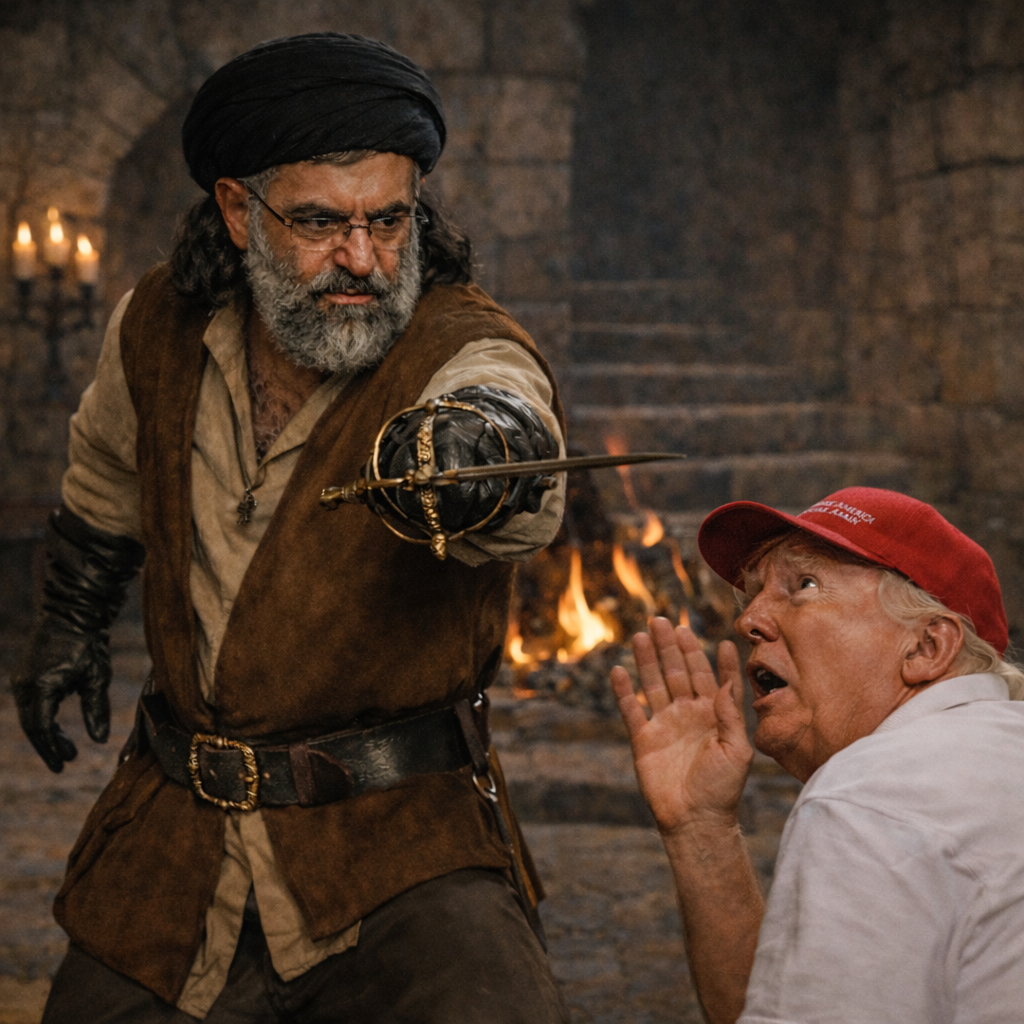 Ayatollah 3 Blank Meme Template