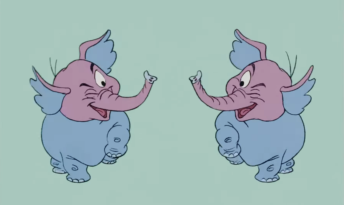 winking heffalumps Blank Meme Template