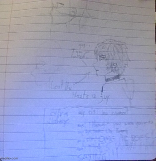 Side Profile practice and Leaf's official trademarked side profile!!!! | image tagged in anormal_leaf | made w/ Imgflip meme maker