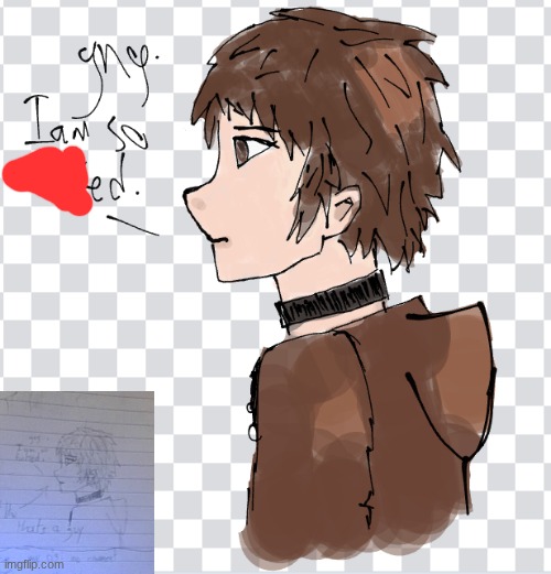 Leaf my pookie bear (He/Him btw) | image tagged in anormal_leaf | made w/ Imgflip meme maker