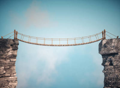 High Quality Building bridges together Blank Meme Template