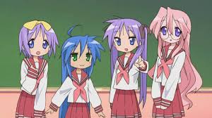 Lucky Star cast Blank Meme Template