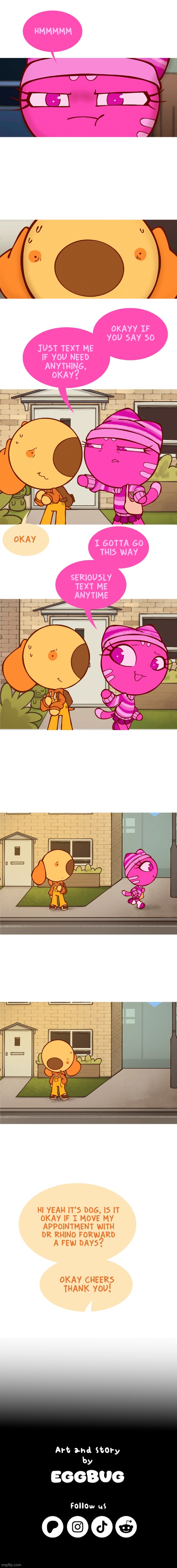 image tagged in cat,dog,anxiety,phone call,therapist,therapy | made w/ Imgflip meme maker