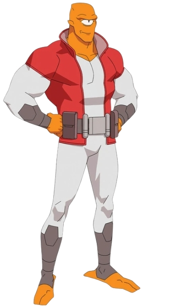 Allen The Alien ( Red Suit ) Blank Meme Template