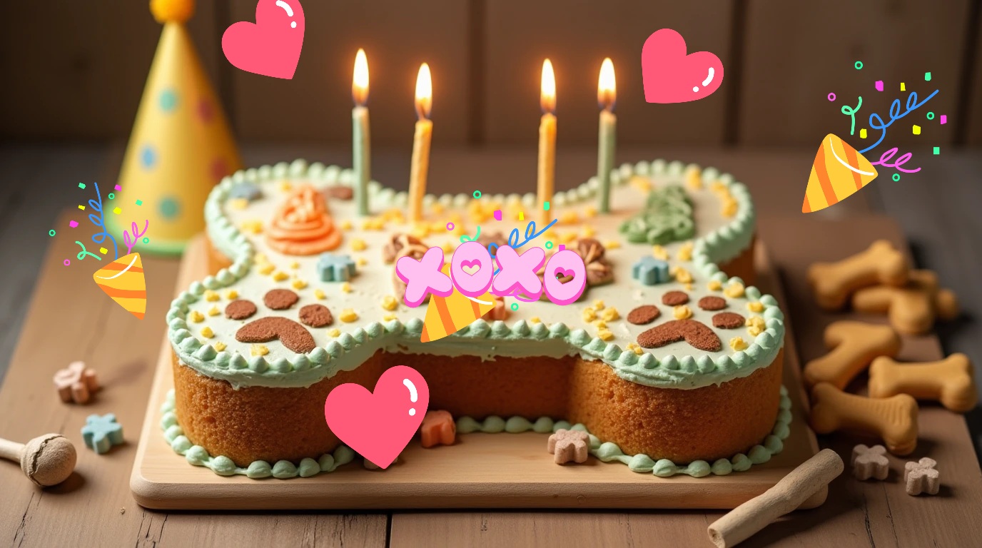 Dog bone cake Blank Meme Template