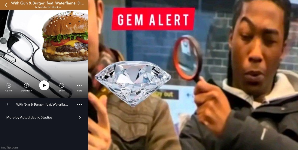 image tagged in gem alert | made w/ Imgflip meme maker