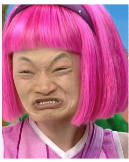 Lazy Town Blank Meme Template