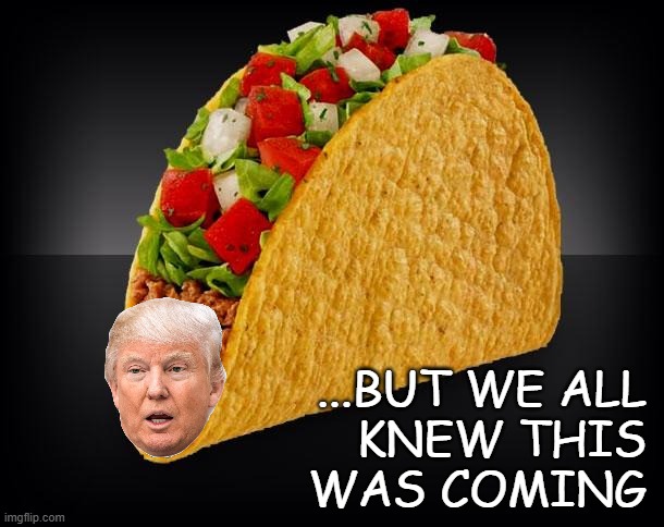 Not to complain about a cease-fire... | ...but we all
knew this
was coming | image tagged in taco | made w/ Imgflip meme maker