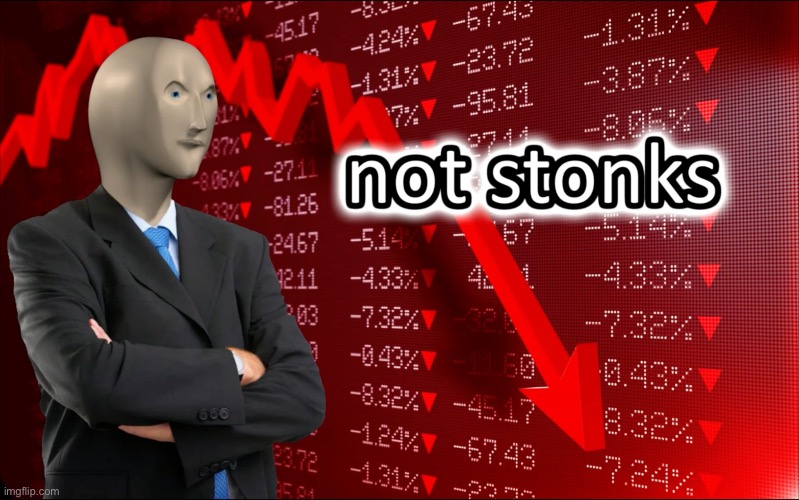 not stonks | image tagged in not stonks | made w/ Imgflip meme maker