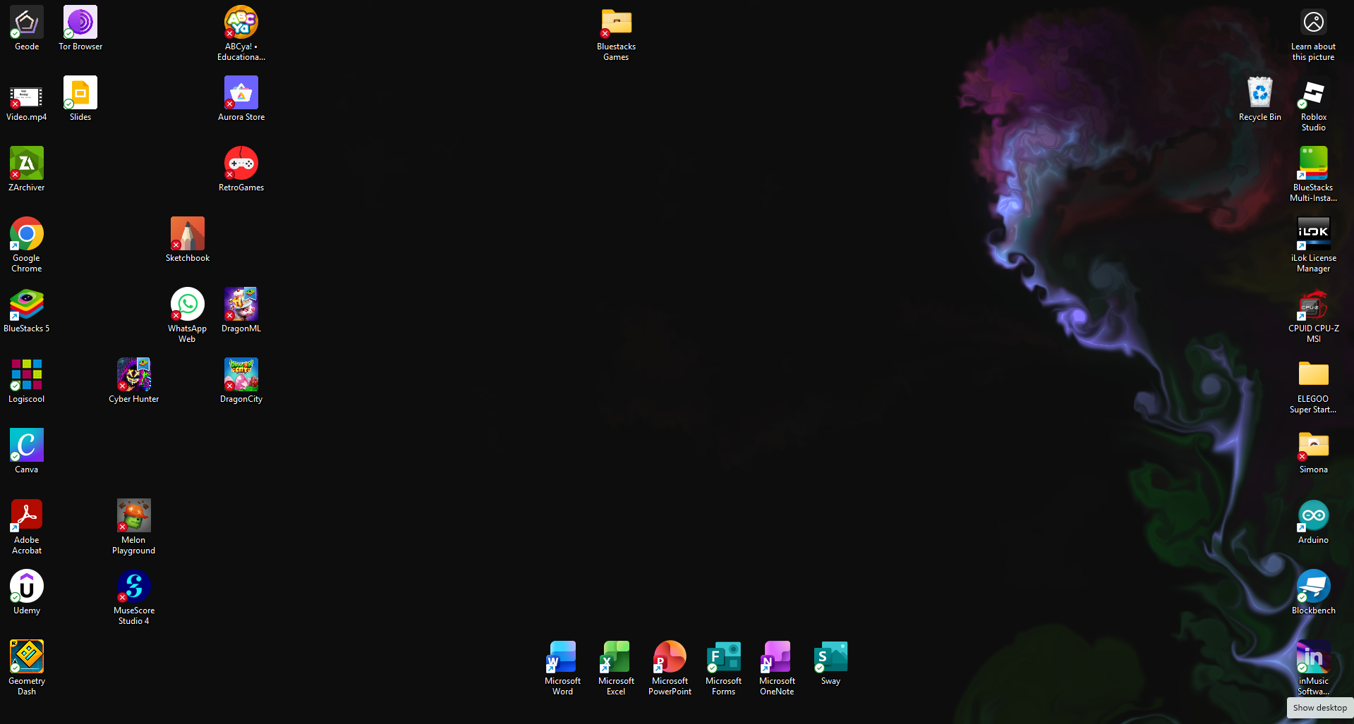 We have nice desktop at home Blank Meme Template