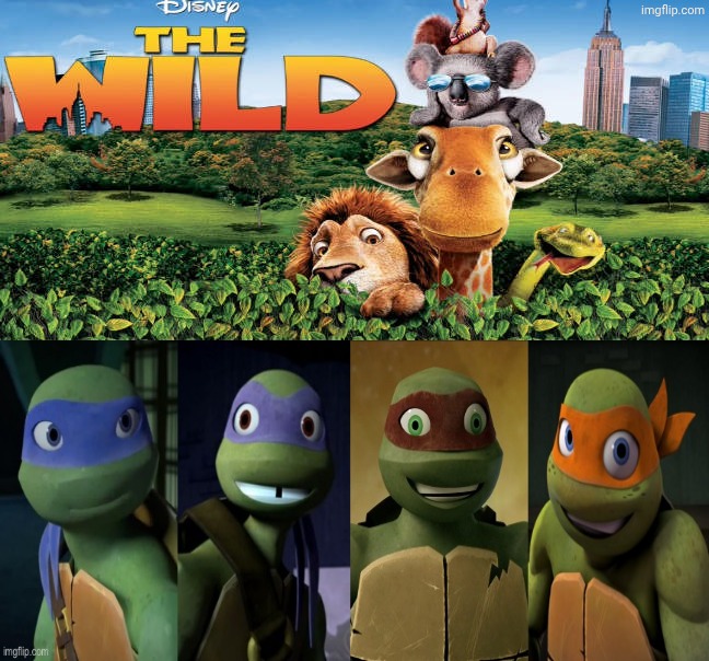 2012 Turtles Like The Wild (2006) | image tagged in who like the wild 2006,deviantart,tmnt,nickelodeon,disney,paramount | made w/ Imgflip meme maker