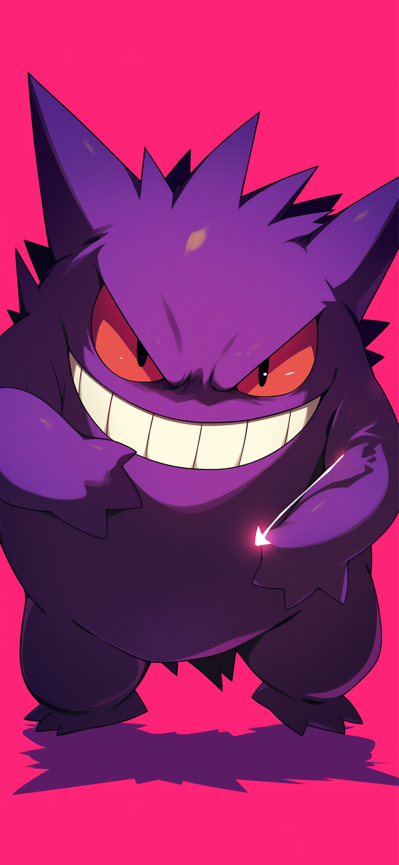 Gengar smile Blank Meme Template