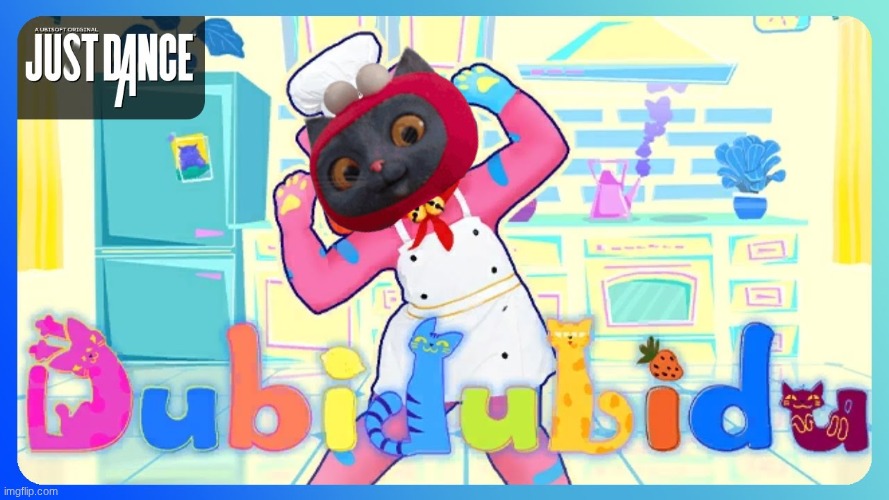 Dubidubidu (IF Parody) | image tagged in cat,cooking | made w/ Imgflip meme maker