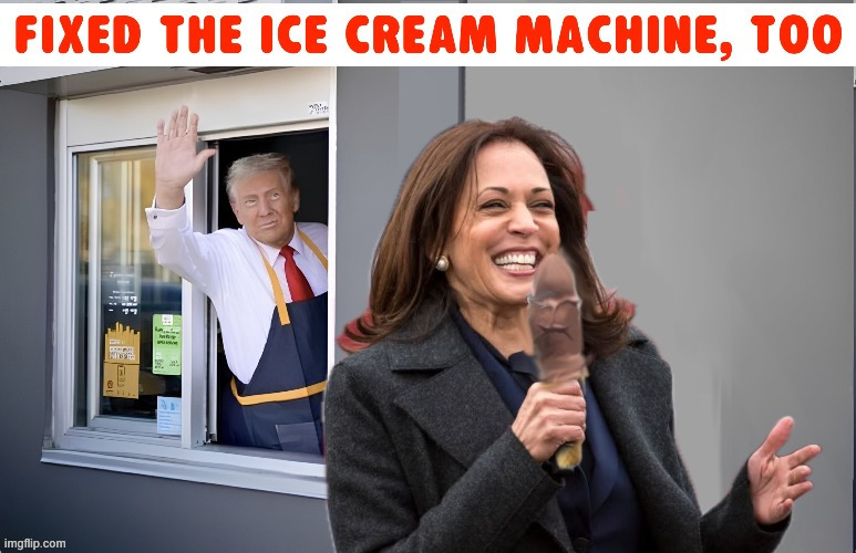 fixed ice cream machine | image tagged in fixed ice cream machine | made w/ Imgflip meme maker