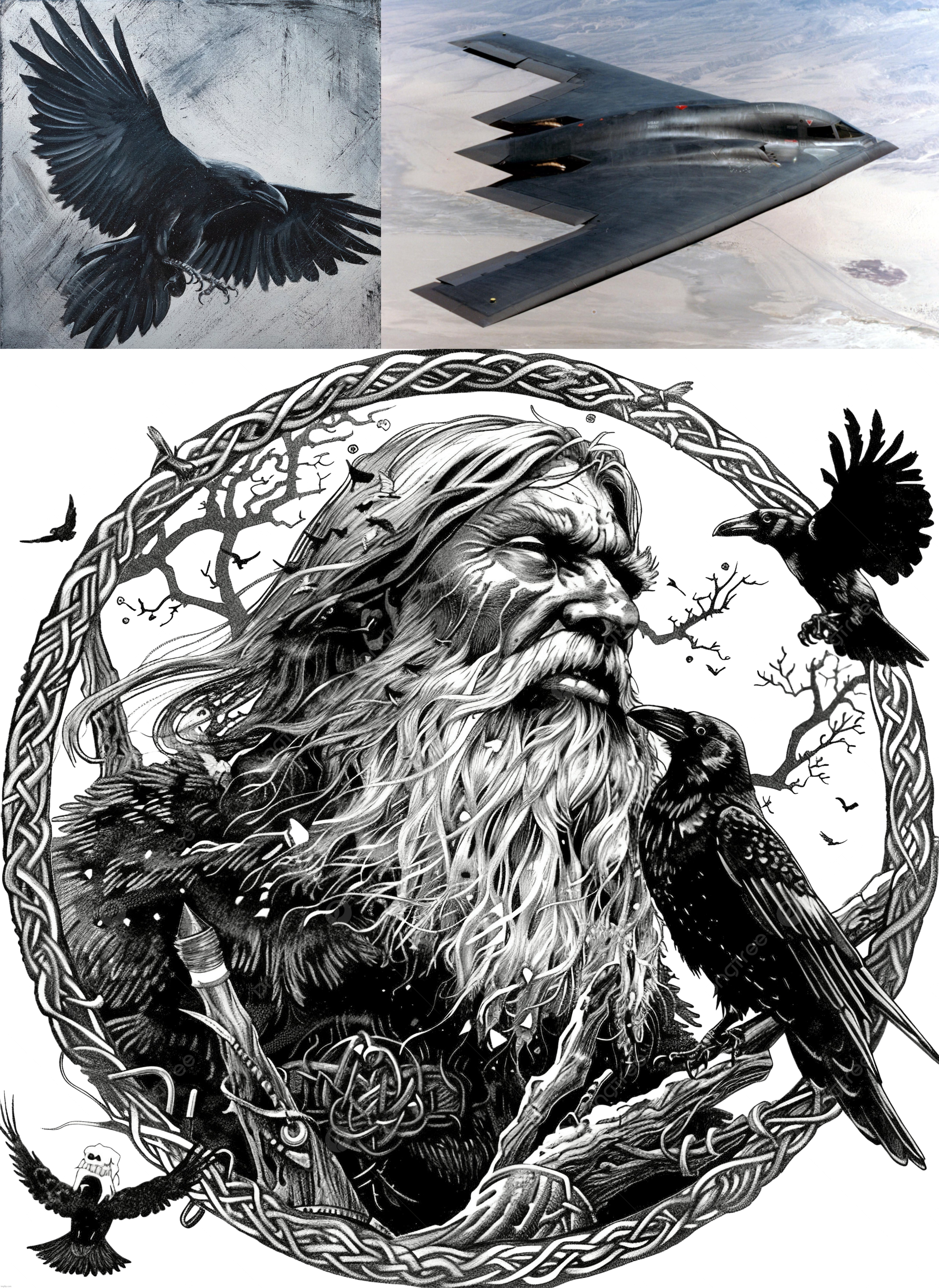 Odin Owns Ye All . . . | image tagged in iran,donald trump,israel,ukraine,russia,odin is with us | made w/ Imgflip meme maker