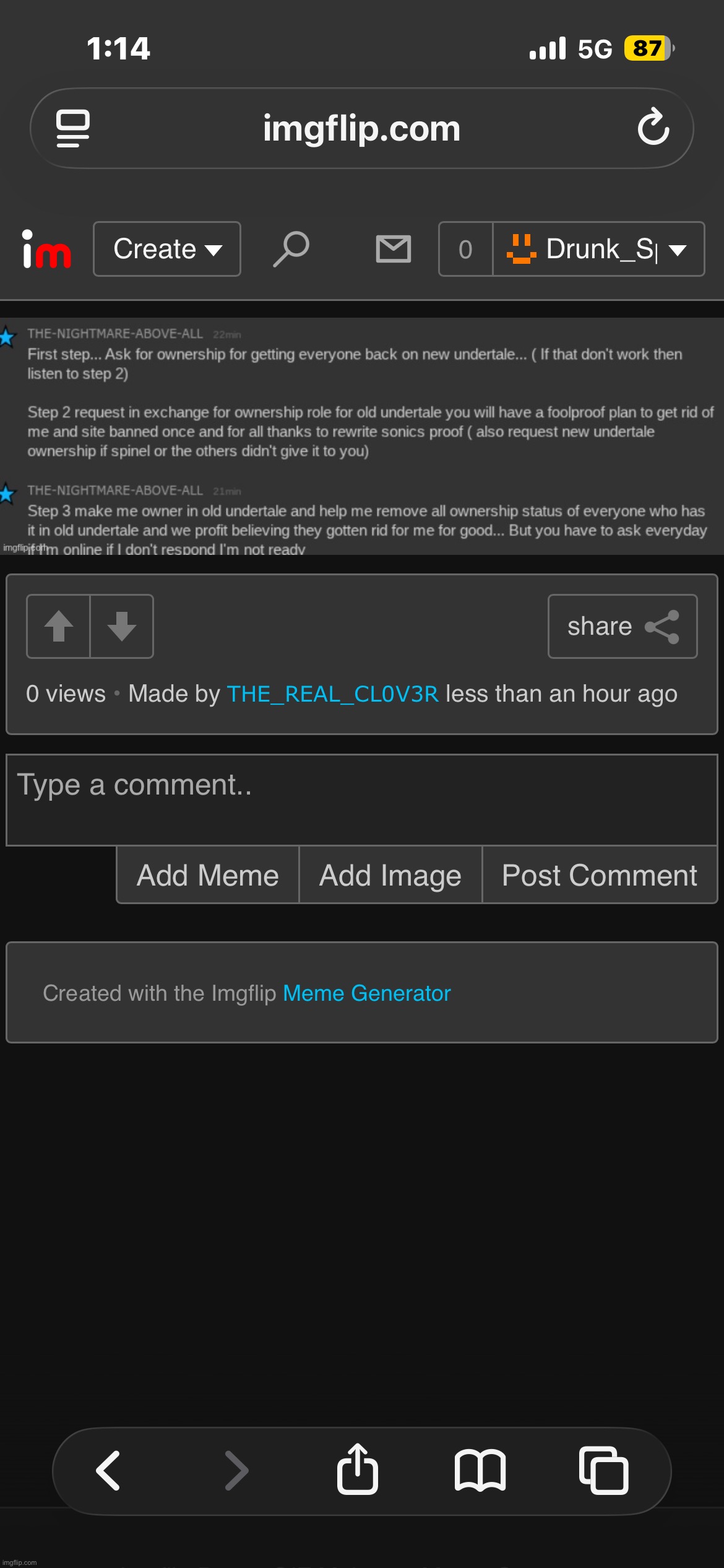 Bro thinks he’s gonna convince anyone. | made w/ Imgflip meme maker