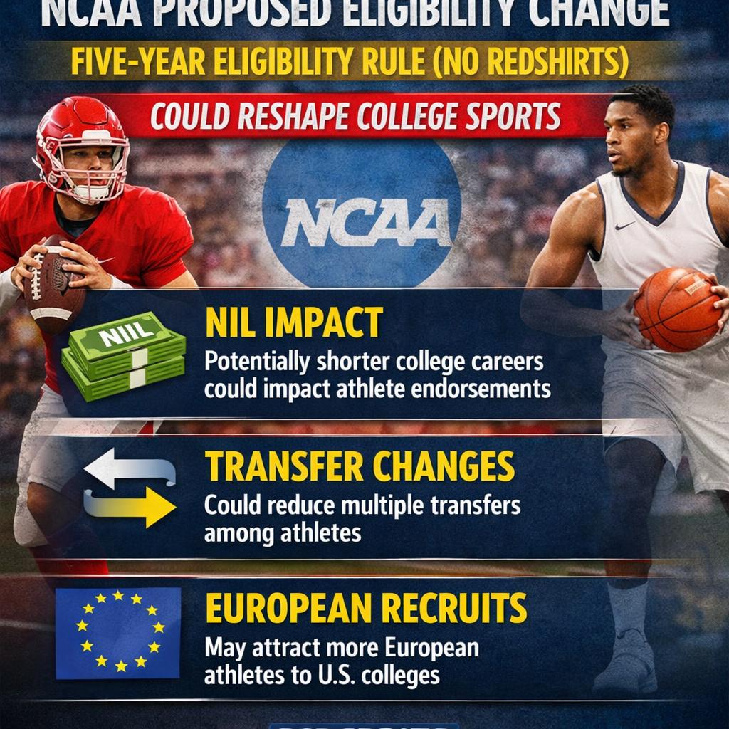 NCAA weighs major eligibility change that could reshape college Blank Meme Template