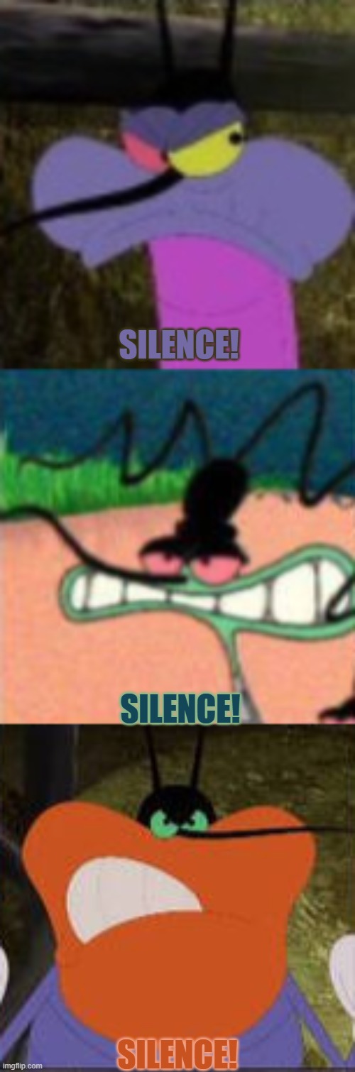 Silence v2 Blank Meme Template