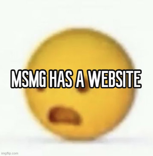 Anyways my username on there is the same as my username here except without the . | image tagged in msmg,ms memer group,msmg website | made w/ Imgflip meme maker