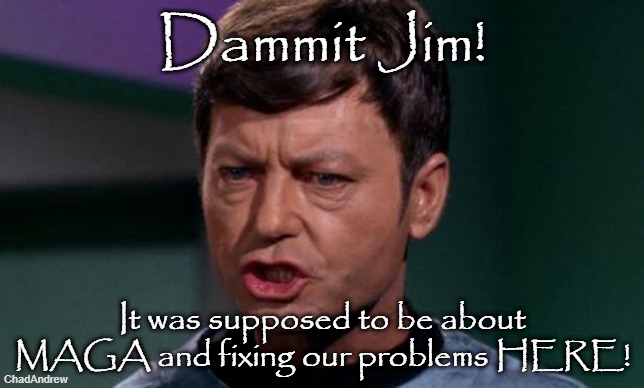 We aren't deporting enough criminals. Even Obama deported more than we are. This is very disappointing. | Dammit Jim! It was supposed to be about MAGA and fixing our problems HERE! | image tagged in dammit jim,maga,illegal aliens,ivaders | made w/ Imgflip meme maker