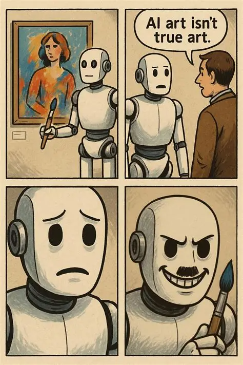 ai art school Blank Meme Template