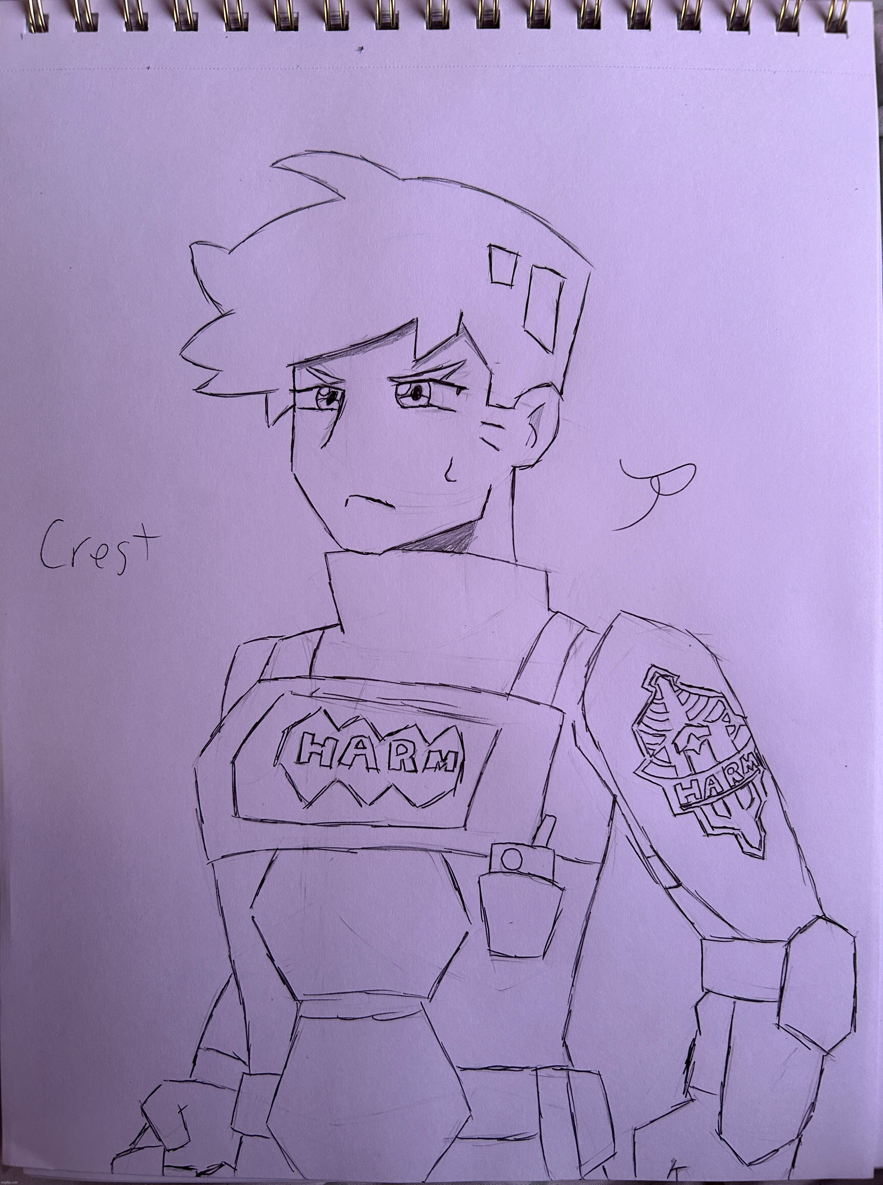 Crest!! unbeatable art | made w/ Imgflip meme maker