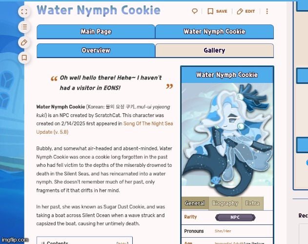 I made a wiki page for my diva here. :> | made w/ Imgflip meme maker