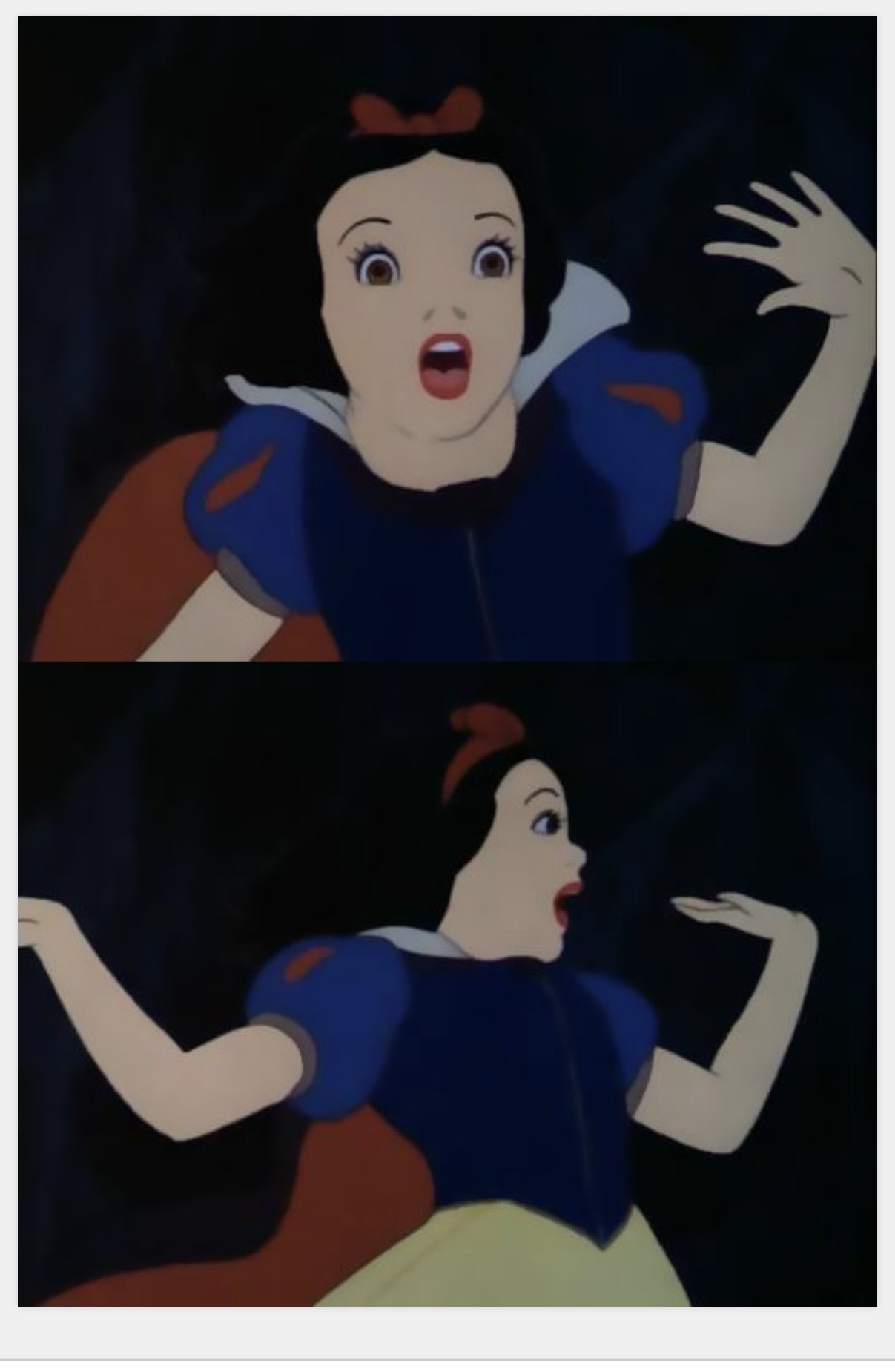 High Quality frightening Blank Meme Template