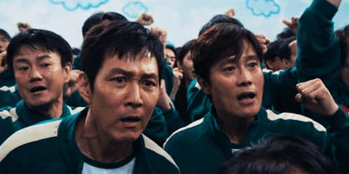 Squid Game Disappointment Blank Meme Template