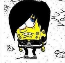 Bob esponja emo Blank Meme Template