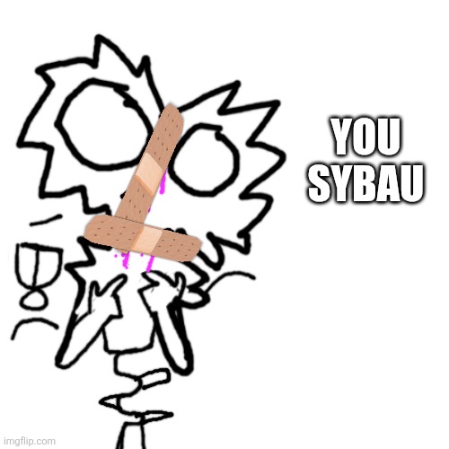 You sybau | You Sybau | image tagged in sybau | made w/ Imgflip meme maker