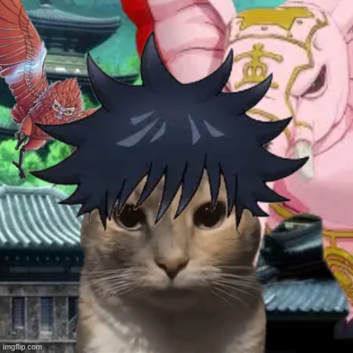 Megumi cat | made w/ Imgflip meme maker
