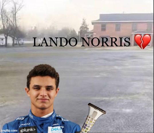 lando norris | image tagged in blank sybau | made w/ Imgflip meme maker