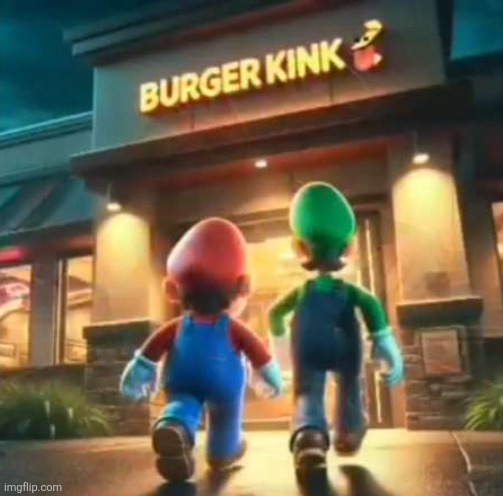 Burger kink | image tagged in burger kink | made w/ Imgflip meme maker