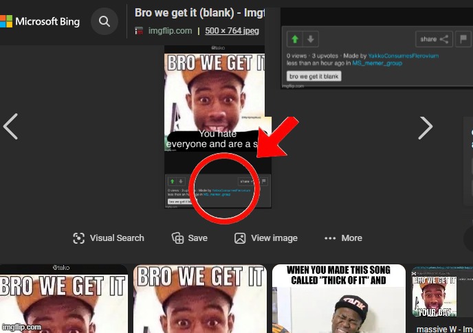 msmg post found in the wild | made w/ Imgflip meme maker