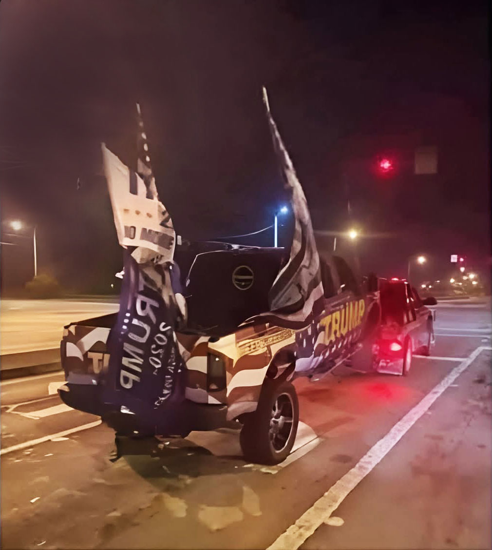 Donald Trump fan truck gets repo'd Blank Meme Template