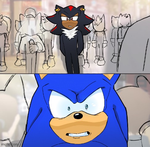Are you the fastest because you're Sonic the Hedgehog? or are you Sonic the Hedgehog because you're the fastest? | made w/ Imgflip meme maker
