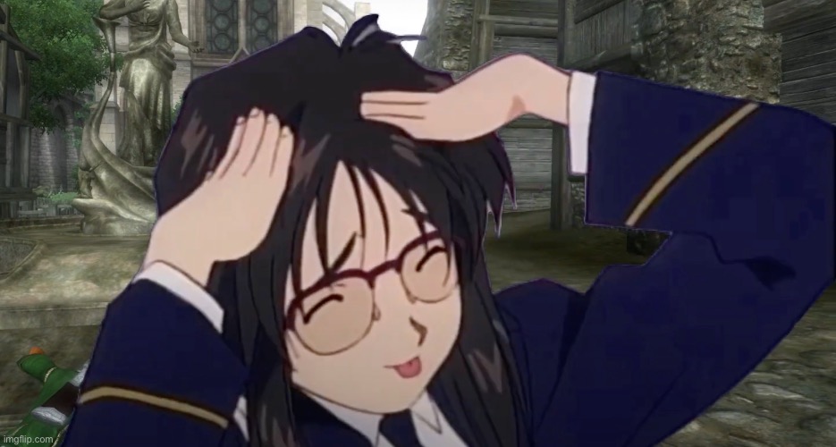 Ah, Eto... Bleh | image tagged in ah eto bleh | made w/ Imgflip meme maker