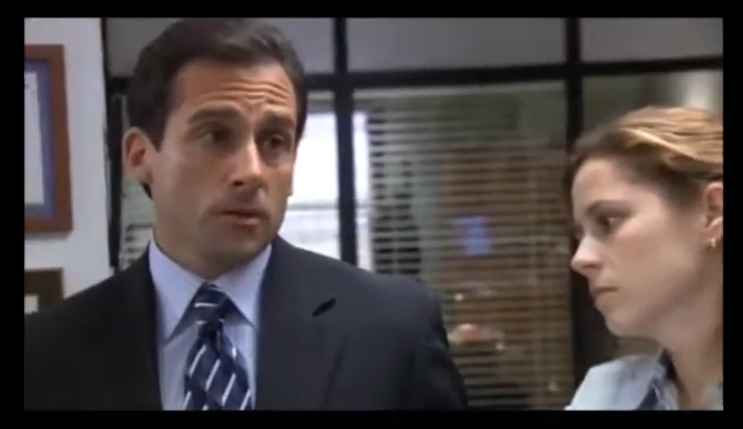 michael scott Blank Meme Template