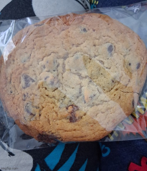 cookie | image tagged in de beeg cook e | made w/ Imgflip meme maker