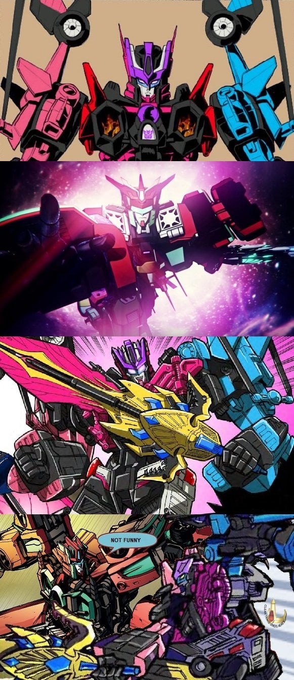 High Quality Megatronia Dad Joke Blank Meme Template