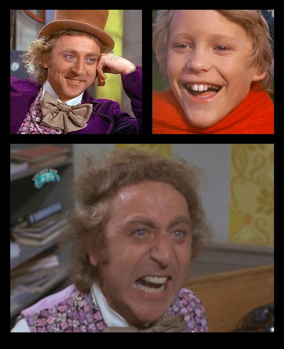 Wonka - Good Day Sir! Blank Meme Template