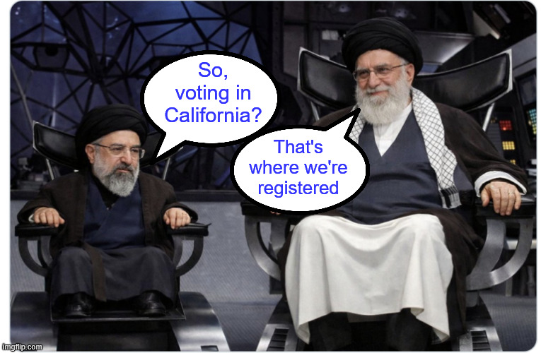 New dem voters | So, voting in California? That's where we're registered | image tagged in new dem voters | made w/ Imgflip meme maker