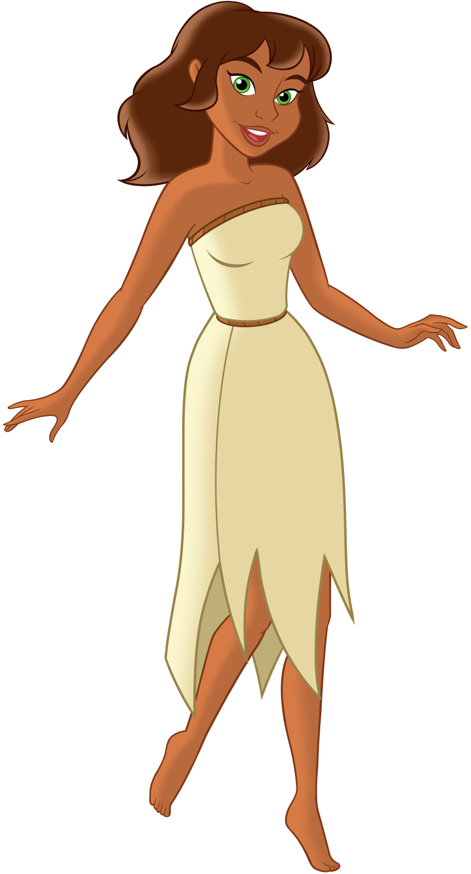 Human Gabriella (Sail Dress) Blank Meme Template