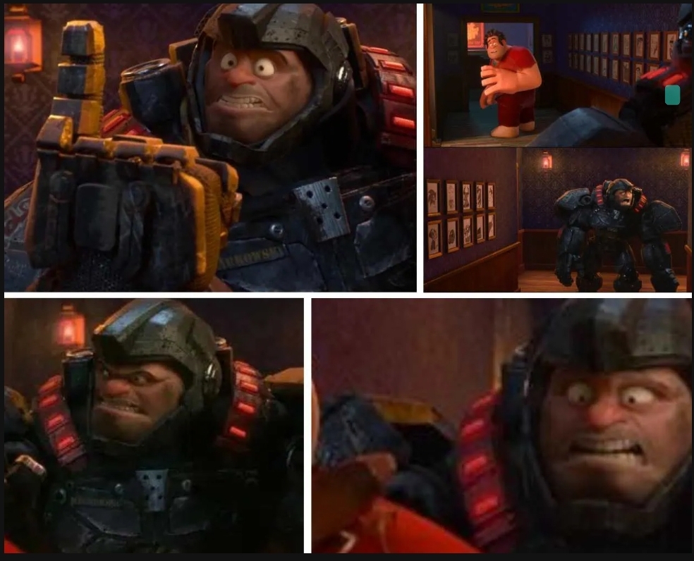 Wreck it Ralph Markowski Blank Meme Template